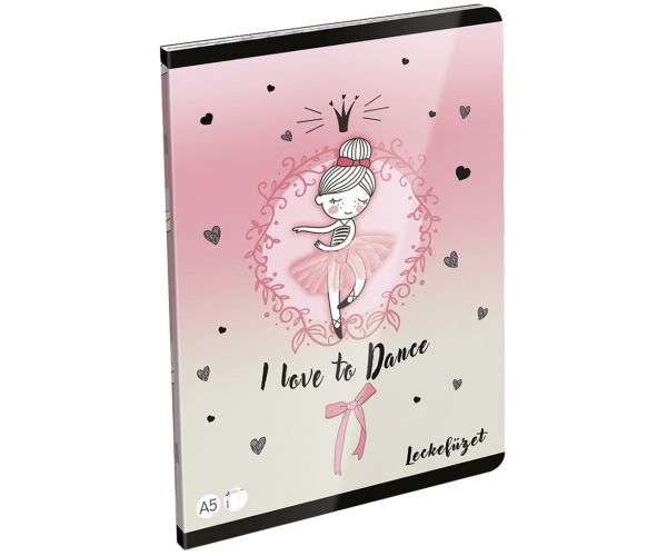 ICO: LizzySuli Lovely Ballerina Tiny Dancer leckefüzet A/5 40lapos