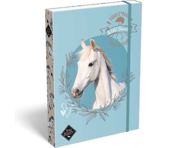 ICO: Lizzysuli Wild Beauty Sport Club mintás füzetbox A/4