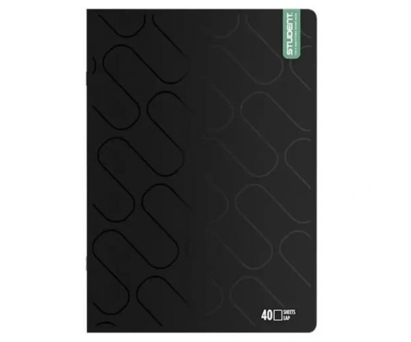 ICO: Student Prémium Black Füzet A/4 Sima 40 Lapos