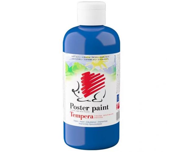 ICO: Tempera za slikanje, tamnoplava boja, 500 ml