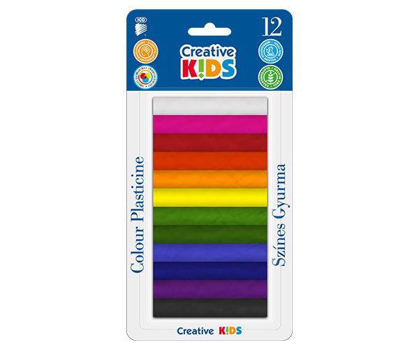 ICO: Creative kids plastelin u boji set od 12kom 165g