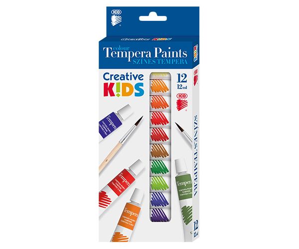 ICO: Creative Kids tempere 12kom/12ml