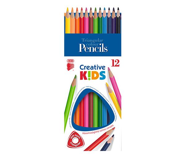 ICO: Creative Kids trokutaste bojice set od 12kom