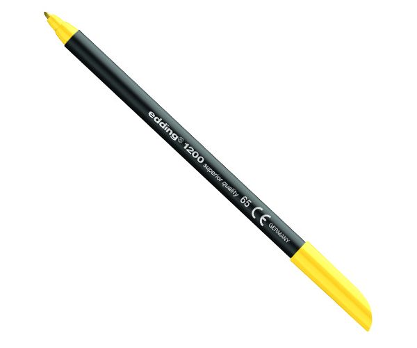 ICO: Edding 1200 flomaster neonsko žute boje D10 (065)