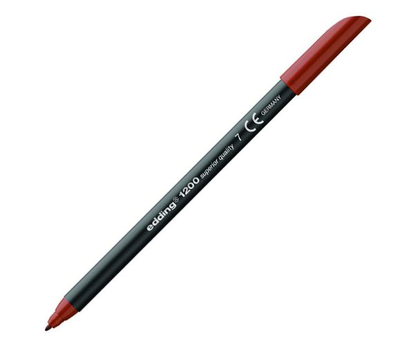 ICO: Edding 1200 flomaster smeđe boje