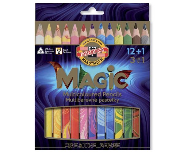 Ico: Koh-I-Noor Magic trokutaste debele bojice u setu