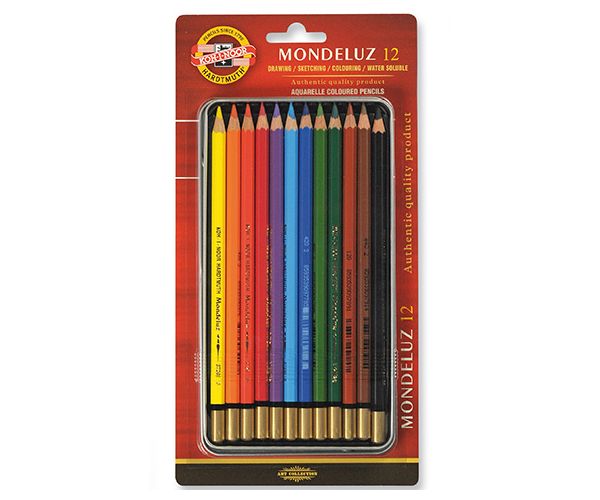 ICO: Koh-I-Noor Mondeluz 3722 Aquarell drvene bojice 12kom