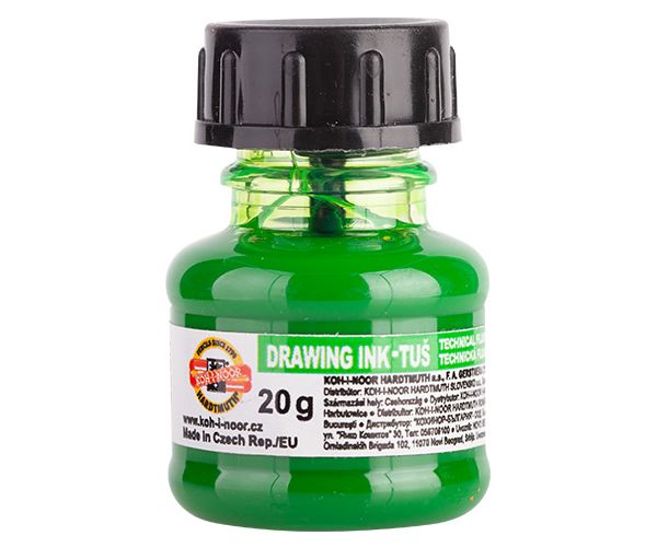 ICO: Koh-I-Noor V0141790502LP neonska zelena tinta 20gr
