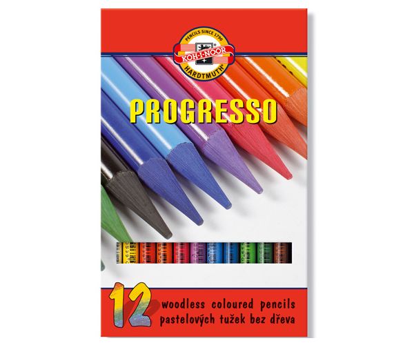 ICO: Progresso pastelne bojice 12 kom Koh-I-Noor