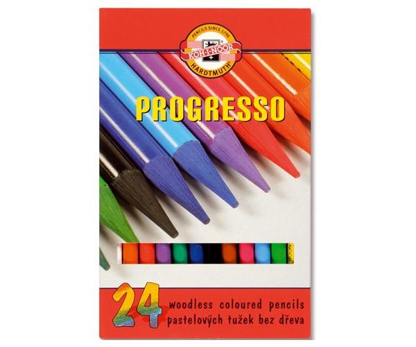 ICO: Progresso pastelne bojice 24 kom Koh-I-Noor
