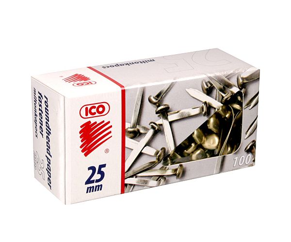 ICO: Spajalica s glavom, 25mm, 100 kom
