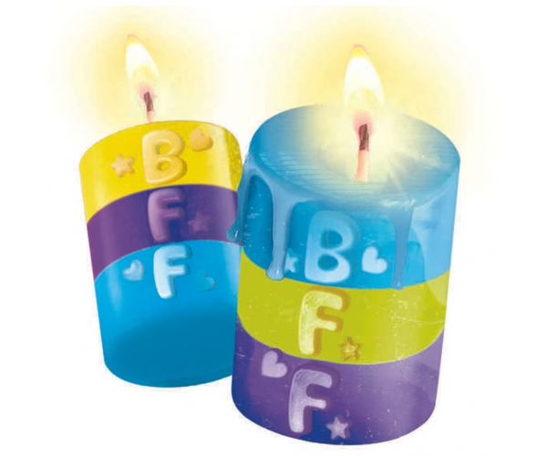 Idea! BFF Kreativni set za izradu svijeća Najbolji prijatelji - Clementoni