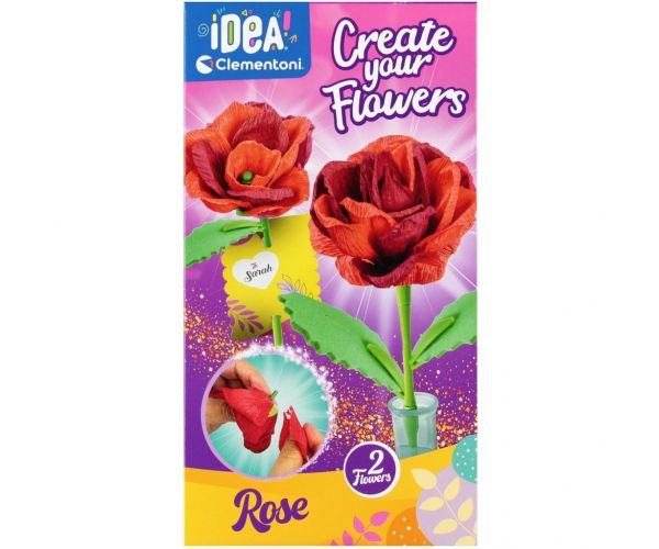 Idea! Rózsa mini virágkészítő szett - Clementoni