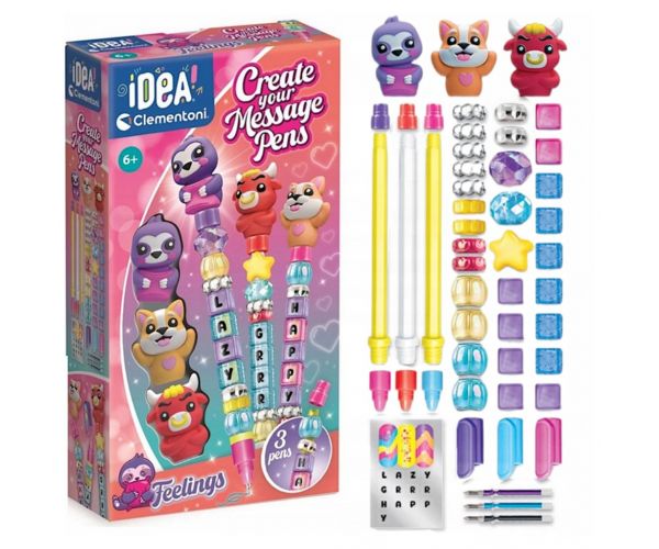 Idea! Set za pisanje poruka Osjećaji - Clementoni