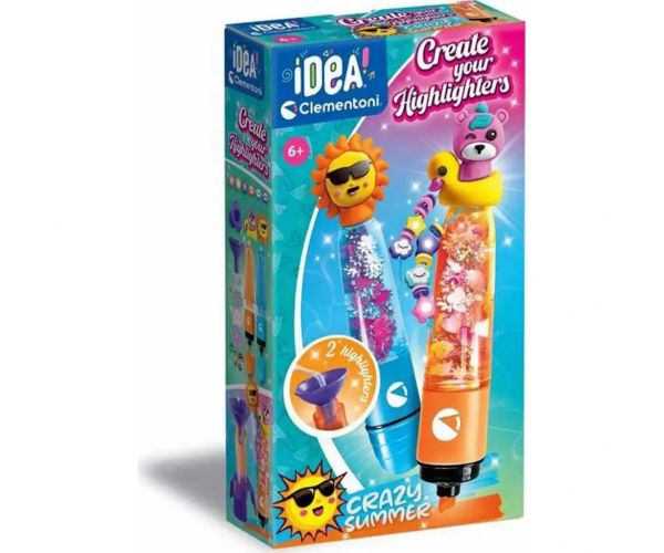 Idea! Őrült nyár mini szövegkiemelő készítő szett - Clementoni