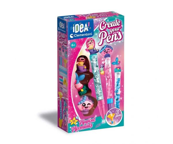 Idea! Mini hableány toll készítő szett - Clementoni