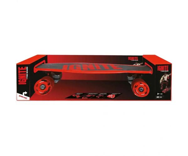 Ignite piros-fekete gördeszka - Mondo Toys