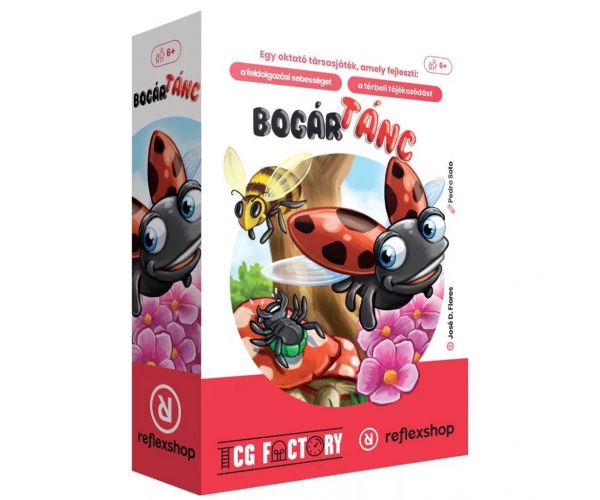 Bogártánc oktató játék