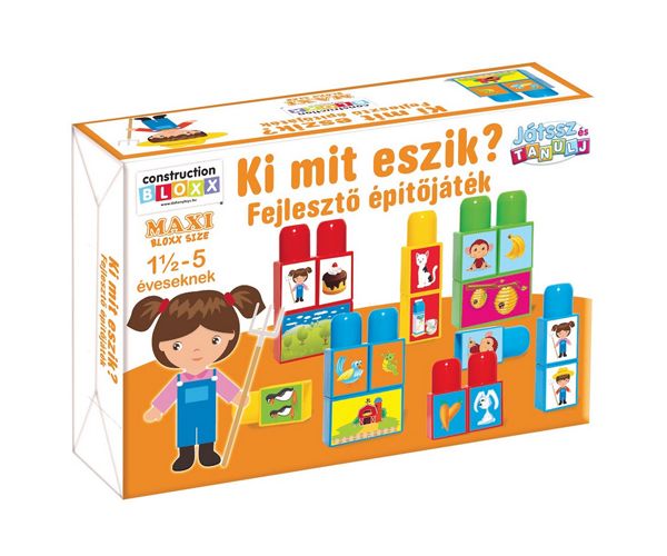 Igrajte se i učite!: Tko šta jede? Didaktička igra - D-Toys