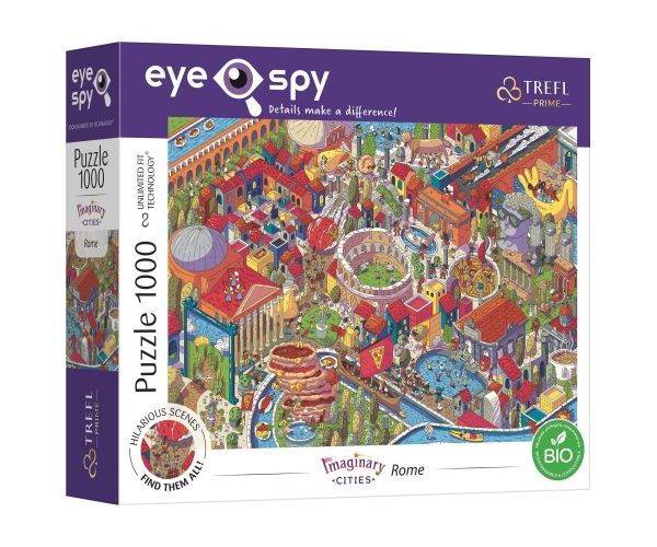 Imaginary Cities: Rim UFT Puzzle od 1000 dijelova - Trefl