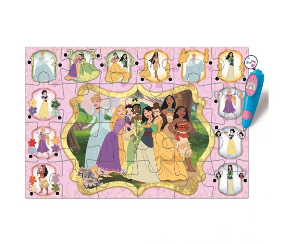 Interaktivna podna slagalica Disneyjevih princeza od 24 dijela - Clementoni