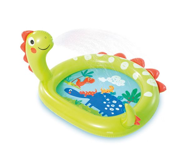 Intex: Bazen za bebe na napuhavanje s podlogom za prskanje 119x109x66cm
