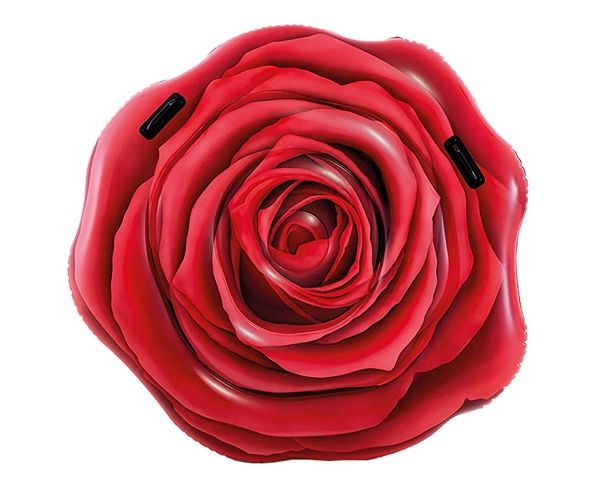 Intex: Crvena ruža madrac na napuhavanje 137x132cm