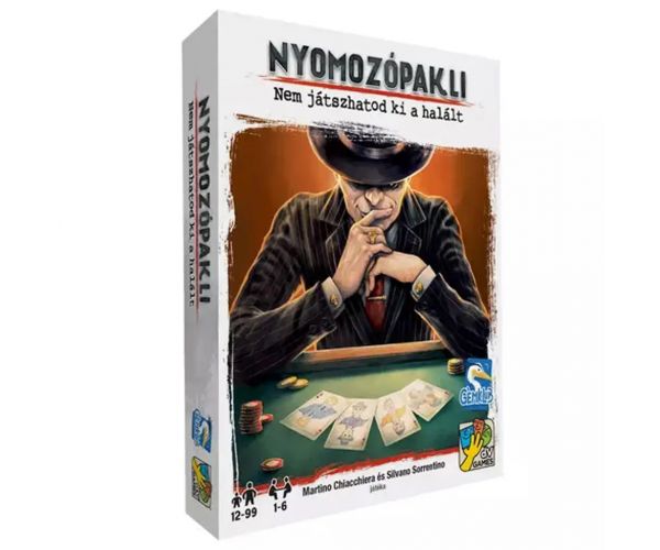 Nyomozópakli – Nem játszhatod ki a halált nyomozós kártyajáték