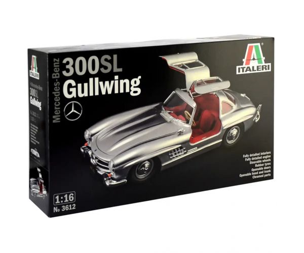Italeri 1/16 Mercedes-Benz 300SL Gullwing automodel