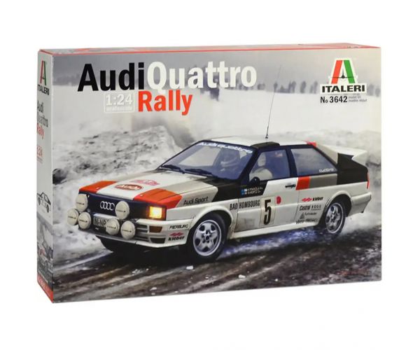 Italeri 1/24 Audi Quattro Rally autómakett