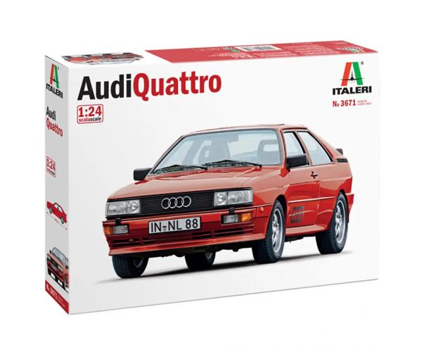 Italeri 1/24 Audi Quattro maketa automobila