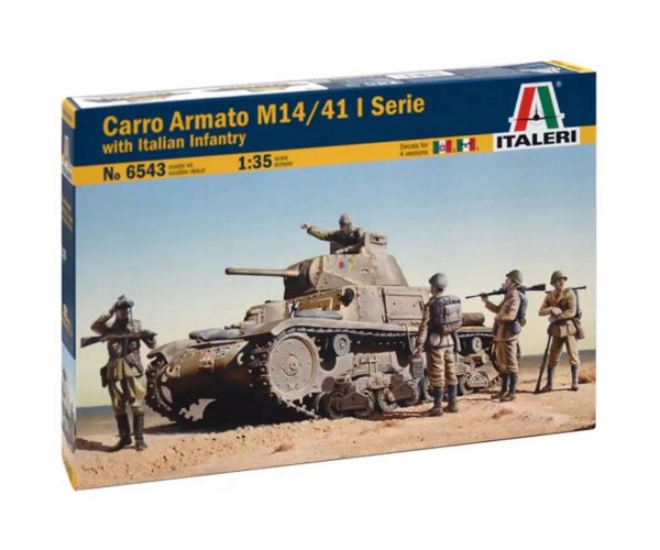 Italeri 1/35 Carro Armato M14/41 I Serie tenk maketa