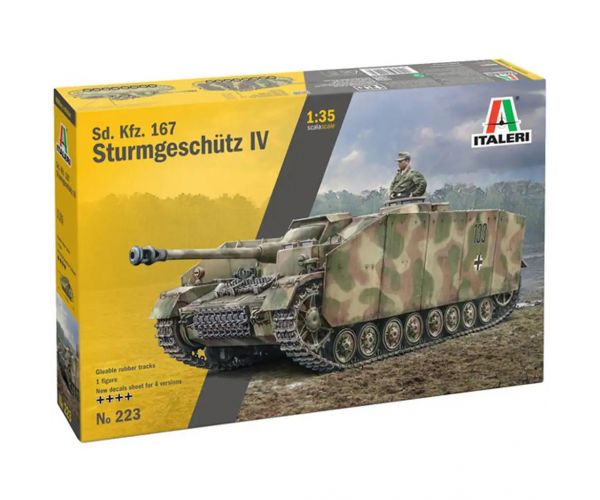 Italeri 1/35 Sd.Kfz. 167 Sturmgeschütz IV jurišni top maketa