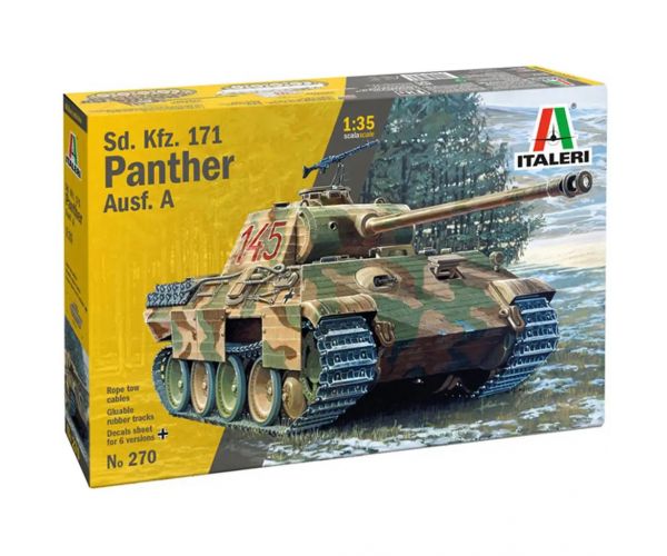 Italeri 1/35 Sd.Kfz. 171 Panther Ausf. A tenk maketa