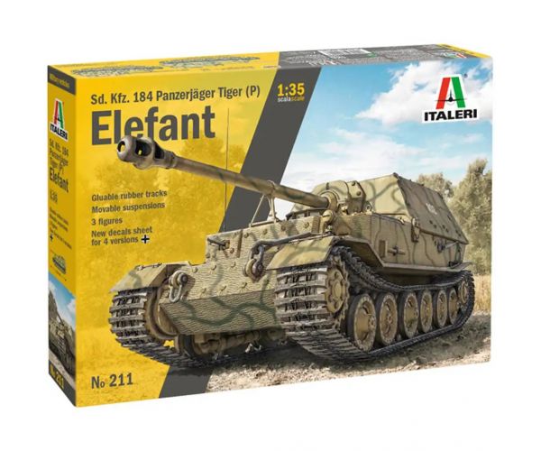 Italeri: 1/35 Sd.Kfz. 184 Elefant lovac tenkova maketa