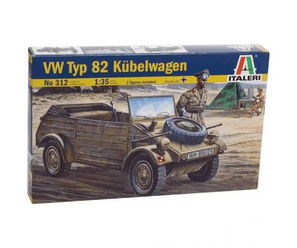Italeri 1/35 VW Typ 82 Kübelwagen vojno vozilo maketa