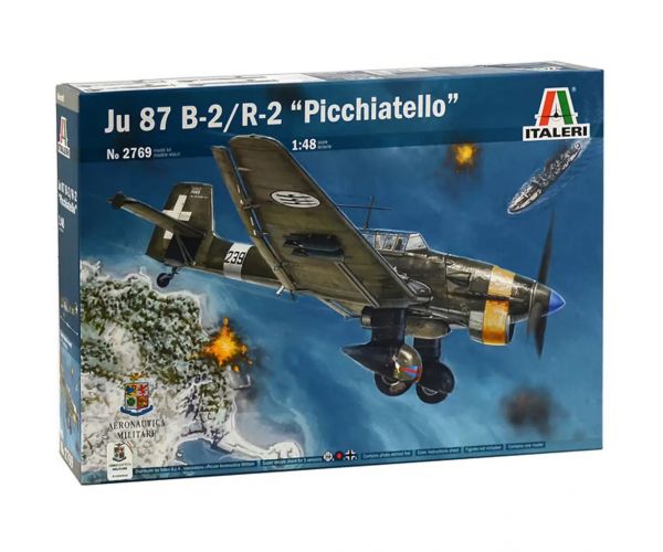 Italeri 1/48 Ju 87 B-2/R-2 Picchiatello repülőgép makett