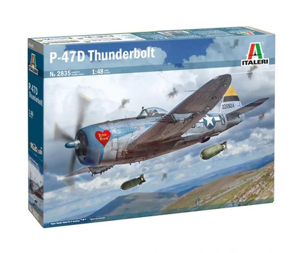 Italeri 1/48 P-47D Thunderbolt maketa zrakoplova