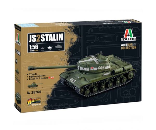 Italeri 1/56 JS2 Staljin tenk maketa