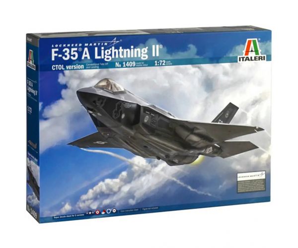 Italeri 1/72 F-35A Lightning II vadászgép makett
