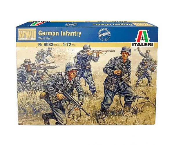 Italeri 1/72 Njemačka pješaštvo Njemačke vojne figure maketa