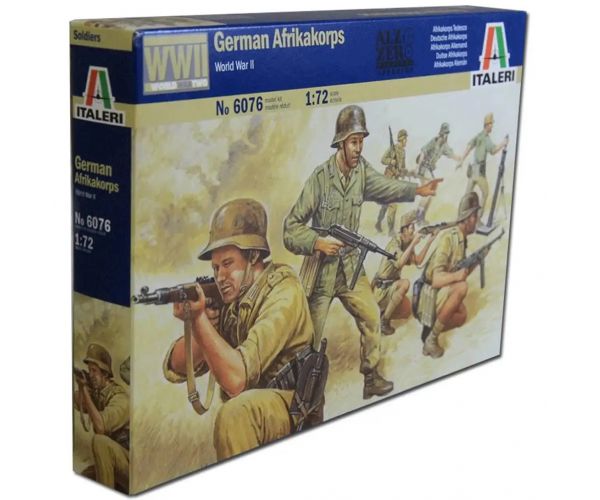 Italeri 1/72 Njemački Afrikakorps Njemačke vojne figure maketa