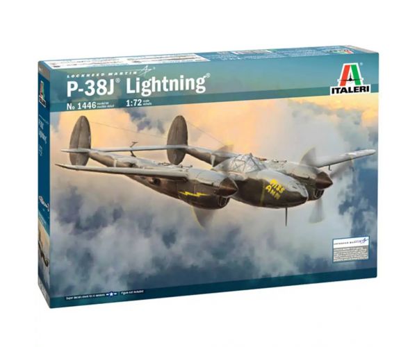 Italeri 1/72 P-38J Lightning maketa zrakoplova