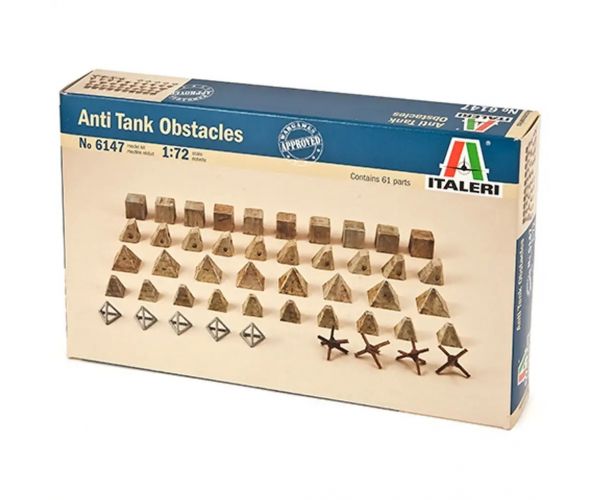 Italeri 1/72 Protuten tenkova diorama set