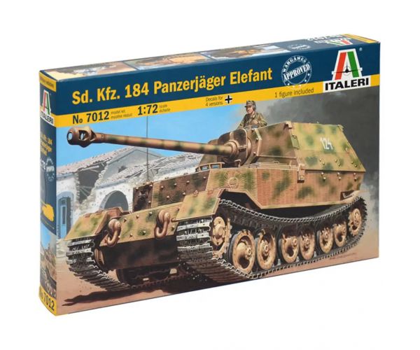 Italeri 1/72 Sd. Kfz. 184 Panzerjäger Elefant maketa tenka razarača