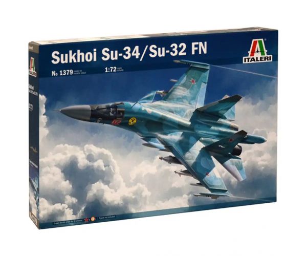 Italeri 1/72 Sukhoi Su-34/Su-32 FN lovac-bombarder maketa zrakoplova