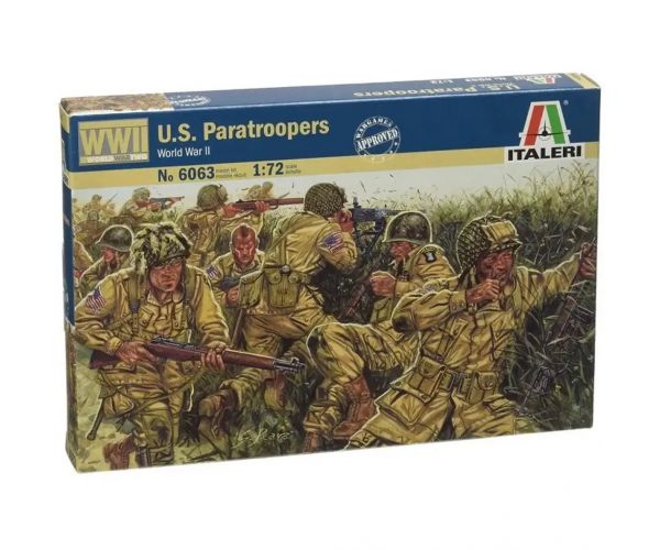Italeri 1/72 američki padobranci vojne figure maketa