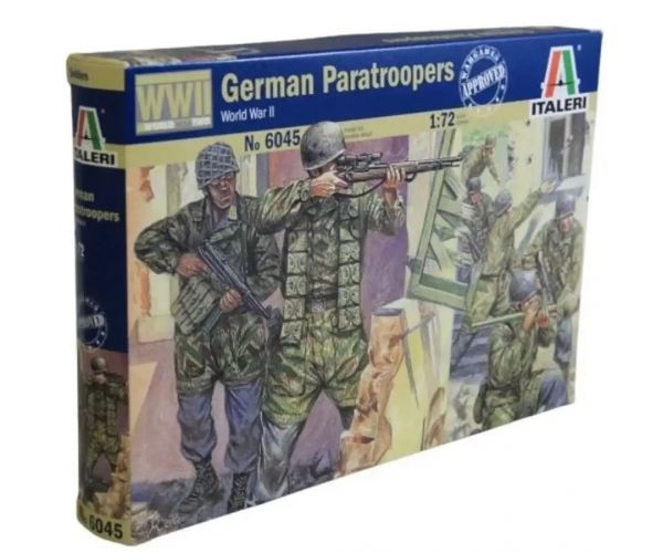 Italeri 1/72 njemački padobranci maketa njemačkih vojnih figura
