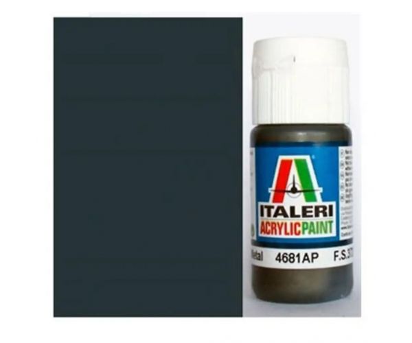 Italeri Flat Gun Metal (4681AP) - Matt fegyverfém makett festék 20ml
