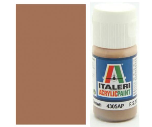 Italeri Flat Light Brown (4305AP) - Matt világos barna makett festék 20ml